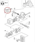 Części i akcesoria do maszyn rolniczych - CNH POMPA UKŁADU KIEROWNICZEGO 5180273 - miniaturka - grafika 1
