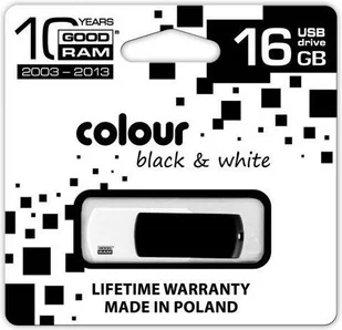 Goodram Black&White 16GB (PD16GH2GRCOKWR9) - Pendrive - miniaturka - grafika 2