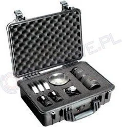 Peli 1500 z gąbką (żółty) 1500-000-240E - Walizki i skrzynie na sprzęt fotograficzny - miniaturka - grafika 2