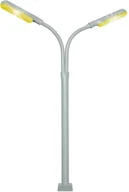 Kolejki i akcesoria - Viessmann Lampa łukowa podwójna LED 60951 100 mm skala H0 biała - miniaturka - grafika 1