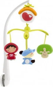 Chicco Karuzela na Łóżeczko Czerwony Kapturek 601320 - Karuzele dla niemowląt - miniaturka - grafika 2