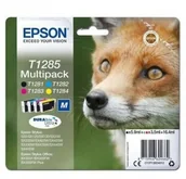 Tusze oryginalne - Epson oryginalny ink blistr, C13T12854022, T1285, CMYK, 16,4ml, Stylus S22, SX125, 420W, 425W, Stylus Office BX305 C13T12854022 - miniaturka - grafika 1