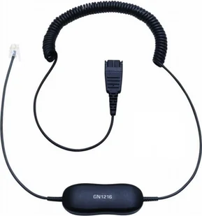 Jabra Smart Cord, QD to RJ9, coiled, with 8-position switch configurator 88001-0 (88001-04) - Kable komputerowe i do monitorów - miniaturka - grafika 3