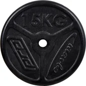 Obciążenia - Marbo Sport Obciążenie żeliwne 15kg SLIM MW-O15-slim - miniaturka - grafika 1
