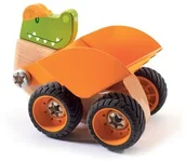 Klocki - Djeco Zooblock Spychacz Krokodyl - miniaturka - grafika 1
