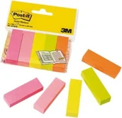 Zakładki indeksujące - Post-it 3M Zakładki indeksujące 15x50 5 kolorów 3M089 - miniaturka - grafika 1