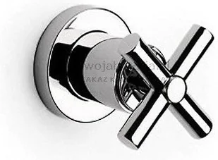 Roca Loft Zawór ceramiczny dwudrożny do wody zimnej 1/2 chrom A5A1543C00 - Zawory i kraniki - miniaturka - grafika 2