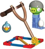 Klocki - Knex Angry Birds Space - Niebieski Ptak i Świnia w Hełmie - miniaturka - grafika 1