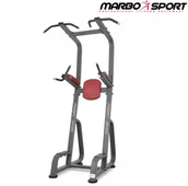 Atlasy do ćwiczeń - Marbo Sport Poręcz stacjonarna DIPPING z drążkiem MP-U210 - miniaturka - grafika 1