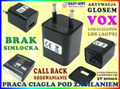Podsłuchy - Podsłuch GSM W ŁADOWARCE ZASILACZU USB DETEKCJA DŹWIĘKU VOX LOKALIZATOR LBS Easy - miniaturka - grafika 1