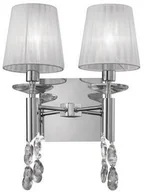 Lampy ścienne - Mantra Producent: Symbol wg producenta: 3863 Wykonanie: metal / abażur / kryszta - miniaturka - grafika 1