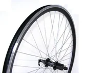 Koła rowerowe - KOŁO 28 TYŁ STOŻEK KASETA 8/9 QUANDO CZARNE - miniaturka - grafika 1