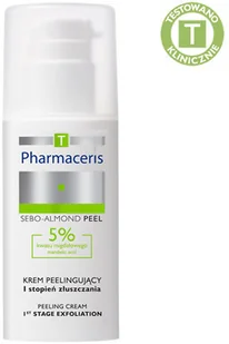 Pharmaceris KREM Z 5% KWASEM MIGDAŁOWYM na noc I stopień złuszczania SEBO-ALMOND PEEL 5% - Peelingi i scruby do twarzy - miniaturka - grafika 2