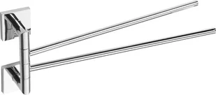 Bemeta BETA Wieszak na ręcznik dwuramienny obrotowy 132204102 132204102 - Wieszaki łazienkowe - miniaturka - grafika 2