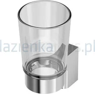 Kubki na szczoteczki do zębów - Ideal Standard Szklany kubek Connect A 9156 AA A9156AA - miniaturka - grafika 1