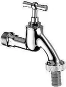 Zawory i kraniki - Schell Zawor czerpalny 1/2 chrom z pokretlem motylkowym 034050699 - miniaturka - grafika 1