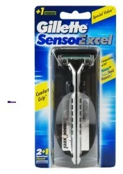 Gillette czujnik Excel do maszynki do golenia dla mężczyzn + 2 sensorexcel i 1 sensor3 ostrza 13241191 - Akcesoria do golenia męskie - miniaturka - grafika 2