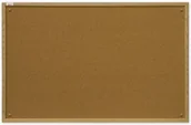 Tablice i flipcharty - 2x3 Tablica korkowa w ramie MDF 60x45cm seria - miniaturka - grafika 1