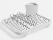 Suszarki do naczyń - Umbra Sinkin ociekacz na talerze i sztućce 330065-670 - miniaturka - grafika 1