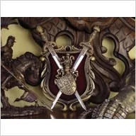 Repliki - broń - Hiszpania UNIKATOWA RODOWA PANOPLIA - miniaturka - grafika 1