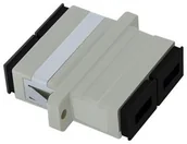 Adaptery i przejściówki - Qoltec Adapter światłowodowy SC/UPC duplex MultiMode 54141 - miniaturka - grafika 1
