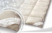 Kołdry - AMZ Szamotuły Kolekcja Silver - Kołdra Letnia 200x220 90% Puch D7F1-88446 - miniaturka - grafika 1