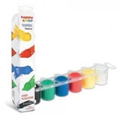 Przybory szkolne - Happy Color atowe TEMPERA Premium 6 kolorów x 25 ml happy color 3310 0025-K6 - miniaturka - grafika 1