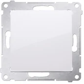 Wyłączniki światła i elektryczne - LEDart pojedynczy biały DW1.01/11 Kontakt Simon54 - miniaturka - grafika 1