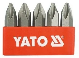 YATO Zestaw bitów do wkrętaków udarowych ph2 x 5 szt YT-2810 - Bity - miniaturka - grafika 3