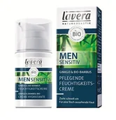 Kosmetyki do pielęgnacji twarzy męskie - Lavera opiekunami krem nawilżający do pielęgnacji twarzy Men Sensitiv & # x2219; świeży i zadbany wygląd i # x2219; do golenia i # x2219; szybko einziehend i # x2219; Vegan & # x2714; Bio roślina subs 104114 - miniaturka - grafika 1