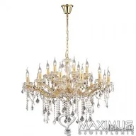 Oprawy, klosze i abażury - Ideal Lux FLORIAN SP18 ORO oprawa wisząca 18 x 40W E14 75181 075181 - miniaturka - grafika 1