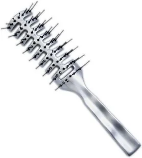 Efalock Szczotka do włosów typu Vent srebrna - Szczotki i grzebienie do włosów - miniaturka - grafika 3