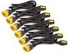 APC Power Cord Kit (6 ea), Locking, C13 to C14, 0.6m AP8702S-WW - Zasilacze awaryjne UPS - miniaturka - grafika 2