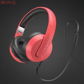 Słuchawki - Magnat LZR 580 czerwone - miniaturka - grafika 1