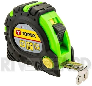 Topex Miara zwijana stalowa 2m x 16mm z magnesem 27C342 - Poziomice, łaty, miary - miniaturka - grafika 4