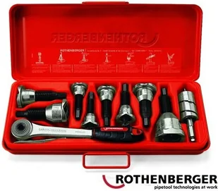ROTHENBERGER Zestaw do wyoblania Set 12-15-18-22mm 22100 - Pozostałe elektronarzędzia - miniaturka - grafika 2