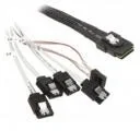 Kable komputerowe i do monitorów - Silverstone Mini SAS/ 4xSATA, SGPIO SST-CPS03 - miniaturka - grafika 1
