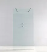 Kabiny prysznicowe - Massi Walk-In 100 profil chrom szkło przezroczyste MSKP-FS1020-100 - miniaturka - grafika 1