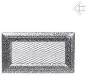 Akcesoria kominkowe - Kratki.pl Kratka kominkowa malowana OSKAR czarno-srebrna 11x17 6674-898A9_201302 - miniaturka - grafika 1