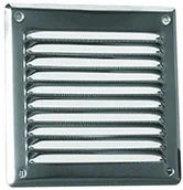 Wentylatory przemysłowe - Vents Kratka wentylacyjna 175 x 175 mm chrom - miniaturka - grafika 1