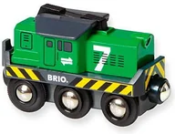 Pociągi dla dzieci - Brio Lokomotywa towarowa na baterie - miniaturka - grafika 1