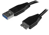 Kable USB - StarTech Startech USB3AUB3MS Slim 6.6stóp Kabel MicroUSB 3.0 (0,9 m) - miniaturka - grafika 1
