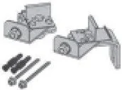 Stelaże i zestawy podtynkowe do WC - Tece Mocowanie stelaża podtynkowego narożnikowe 9.380.003 - miniaturka - grafika 1