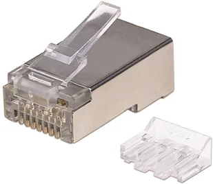 Intellinet Intellinet Wtyk modularny RJ45 8P8C Cat6A STP na drut i linkę słoik 70 szt 790505 - Wtyczki i adaptery - miniaturka - grafika 3