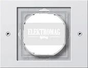 Klawisze i ramki - Gira TX_44 BIAŁY Ramka X1 [021166] - miniaturka - grafika 1