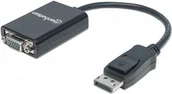 Adaptery i przejściówki - Manhattan Adapter AV DisplayPort to VGA Converter Easily connects DisplayPort-equipped computers with VGA monitors projectors and more 151962 - miniaturka - grafika 1