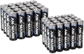 Akcesoria i części modelarskie - Ansmann Zestaw baterii Alkaliczno-manganowe Zestaw zawiera 20 × AAA R03) 20 × AA R6) 1.5 V 40 szt - miniaturka - grafika 1