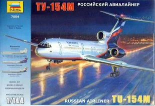 Zvezda TU-154M Russian A irliner MZV-7004 - Modele do sklejania - miniaturka - grafika 2