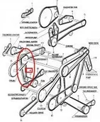 Części i akcesoria do maszyn rolniczych - CNH PAS PRZEKŁADNI BEZSTOPNIOWEJ WIALNI TC59 89515075 - miniaturka - grafika 1