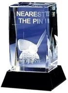 Golf - Longridge Golf Akcesoria Nearest The Pin Trofeum 95 Mm, Przezroczyste, (CR9255_Klar) - miniaturka - grafika 1